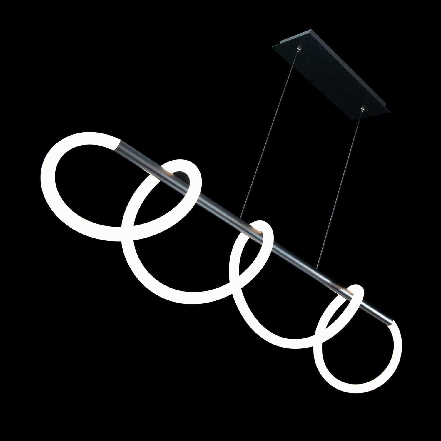 WAC Lighting Tightrope LED Pendant Light PD-35246-BK