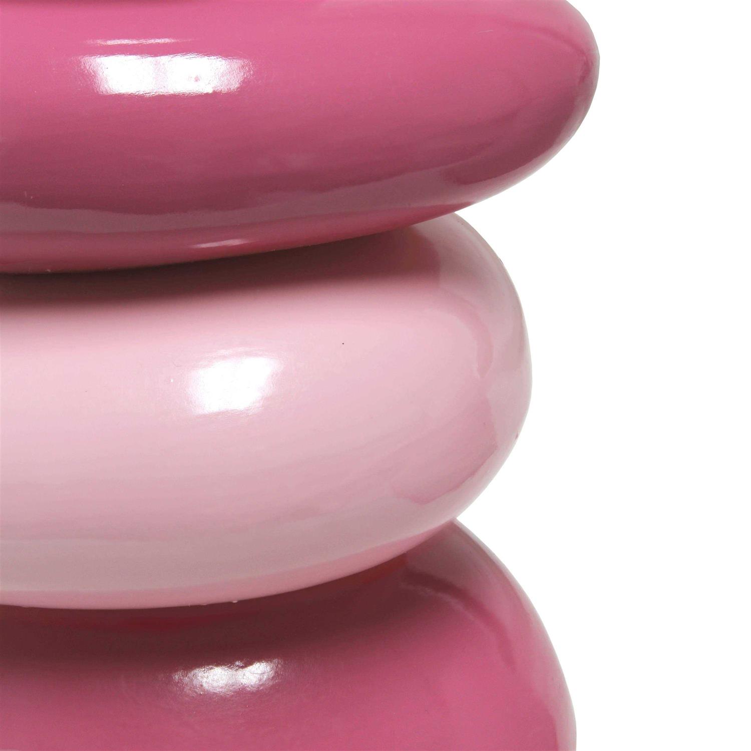 All the Rages Simple Designs Ceramic Stone Table Lamp