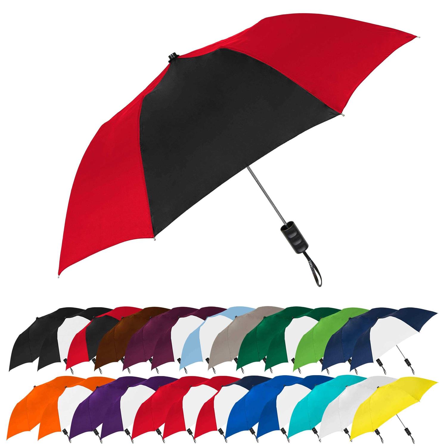 STROMBERGBRAND Umbrellas Spectrum Popular Style 15 Automatic Open Umbrella Light Weight Travel Folding Umbrella for Men and Women