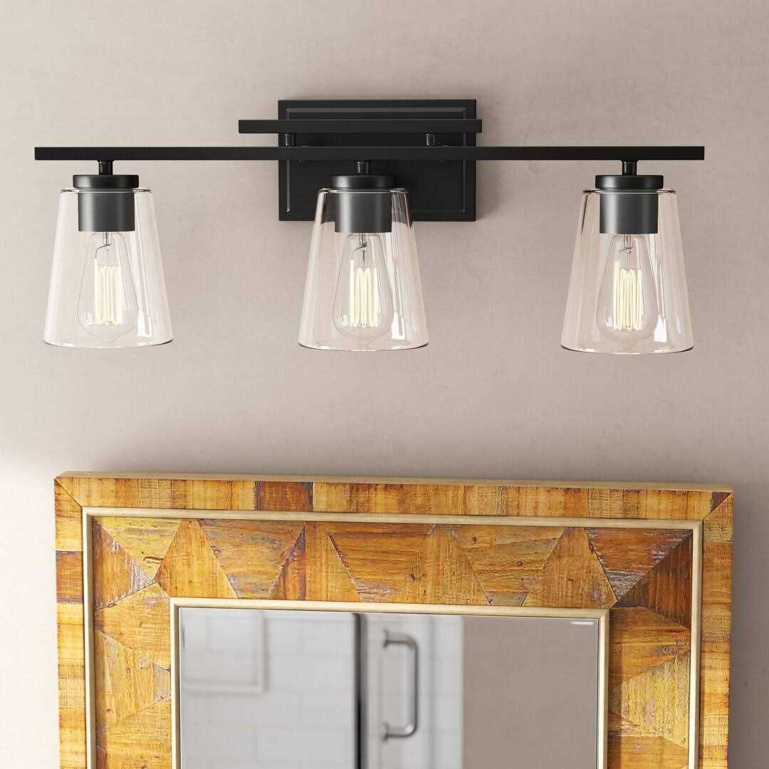 Averi 3-Light Dimmable Vanity Light Three Posts Finish