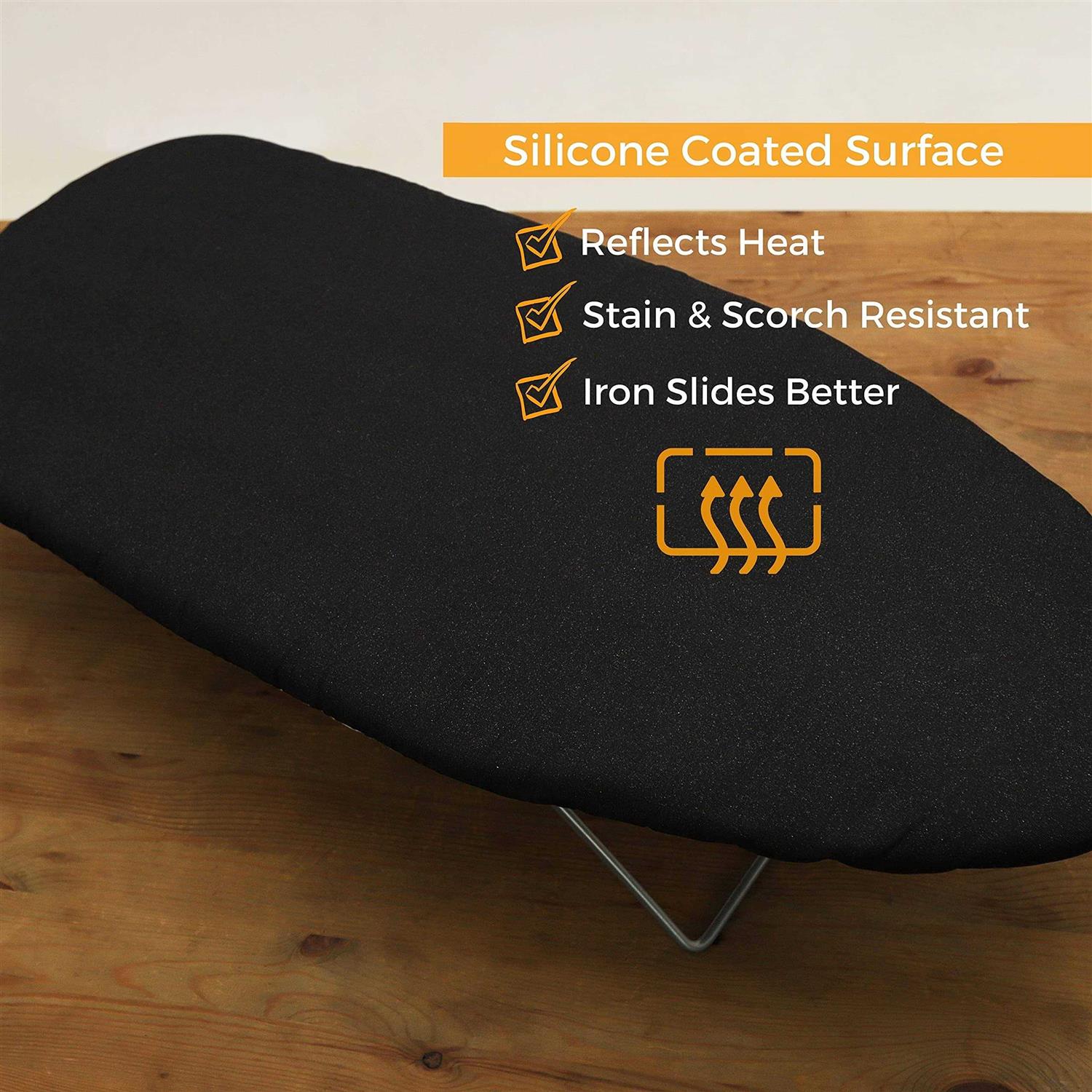 12.5 X 32 Inch Smart Table Top Ironing Board Cover And Pad With Standard