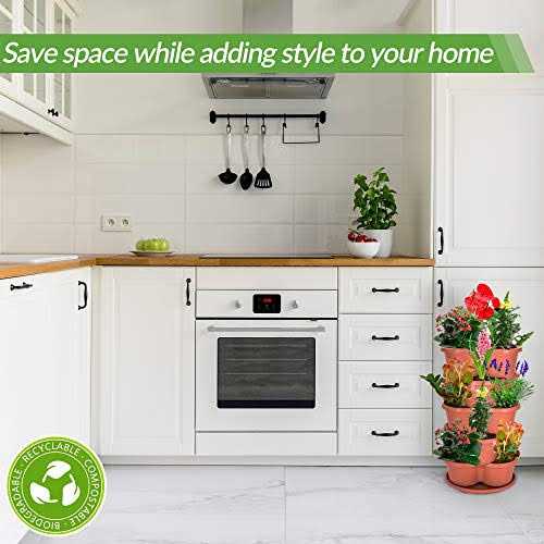 Amazing Creation Stackable Planter Vertical Tower Garden Planter Strawberry Planter