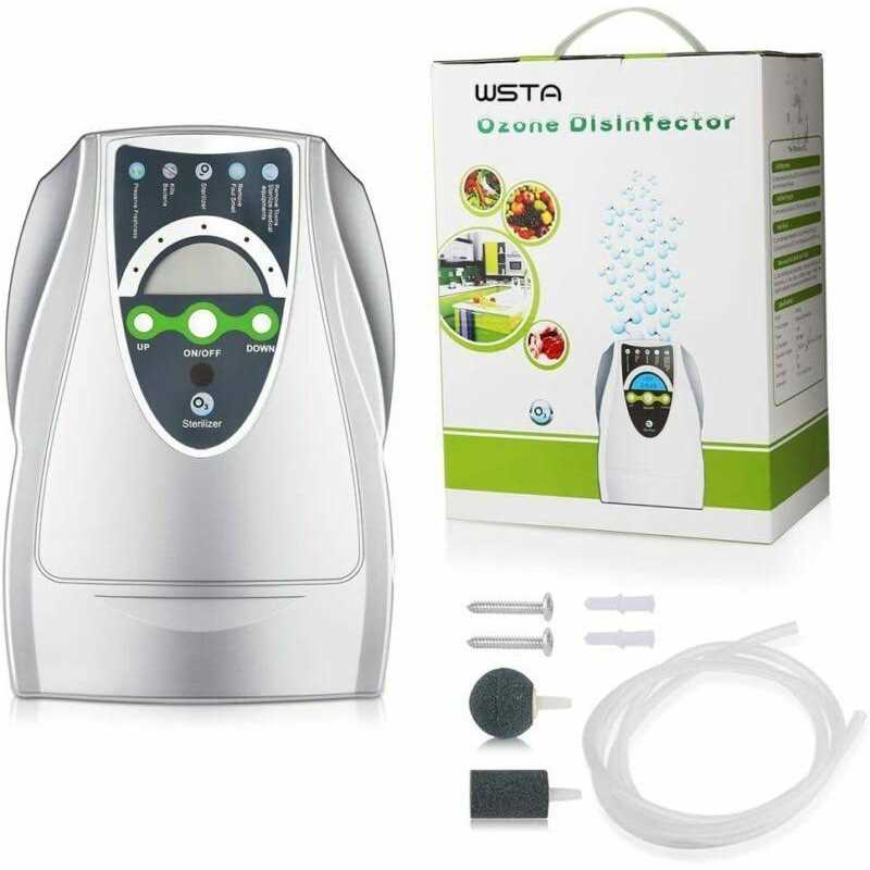 WSTA Portable Ozone Generator,Multipurpose Ozone Machine with Timer for Home,Room,Office,Hunting