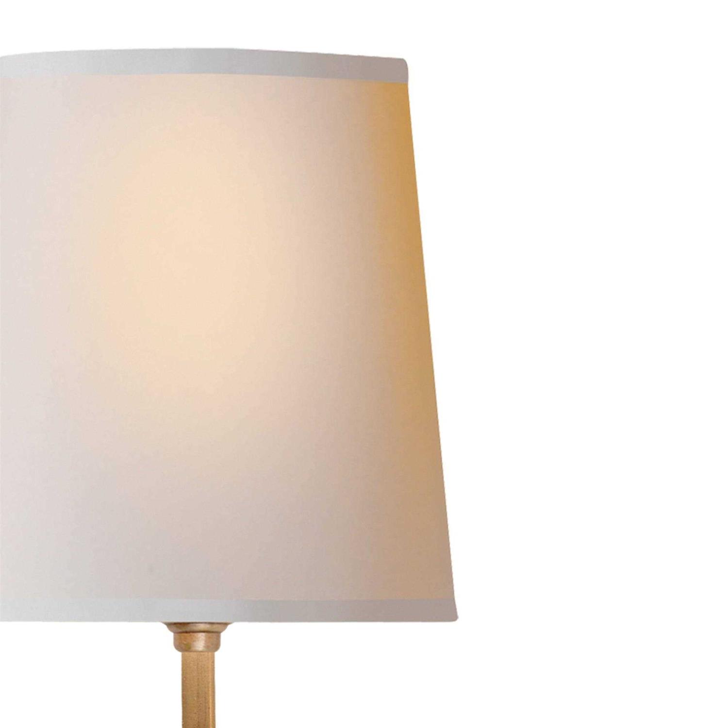 Visual Comfort Signature Vendome Double Wall Sconce Natural Paper TOB 2008