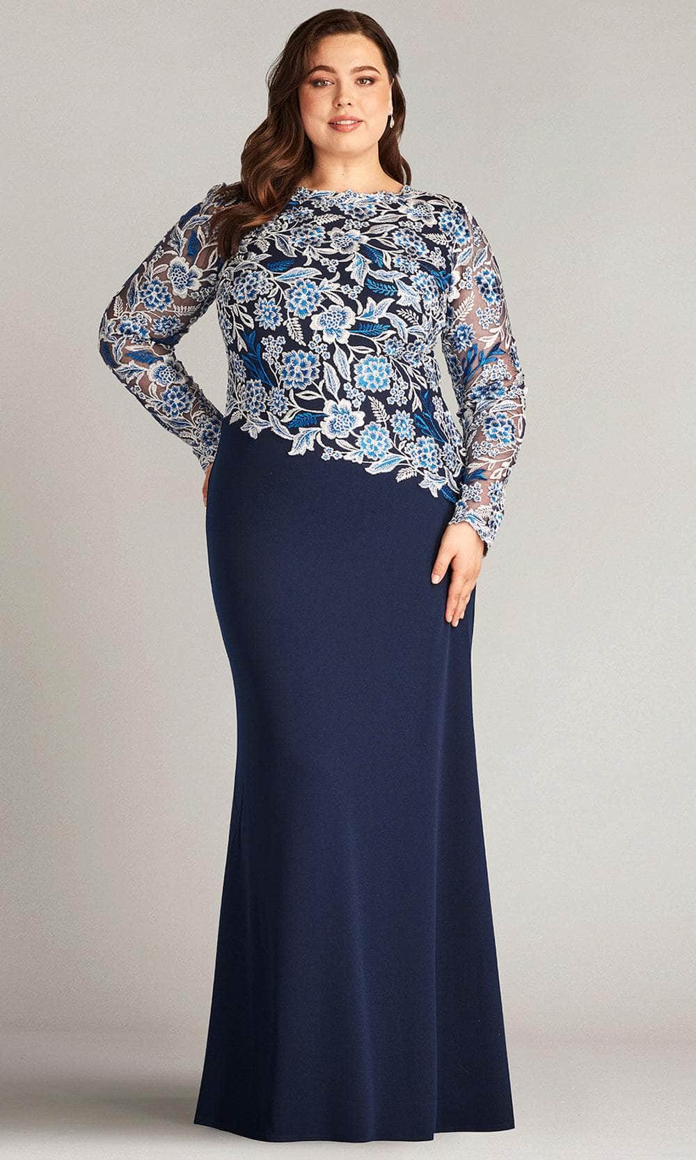 Embroidered Tulle Gown – PLUS SIZE