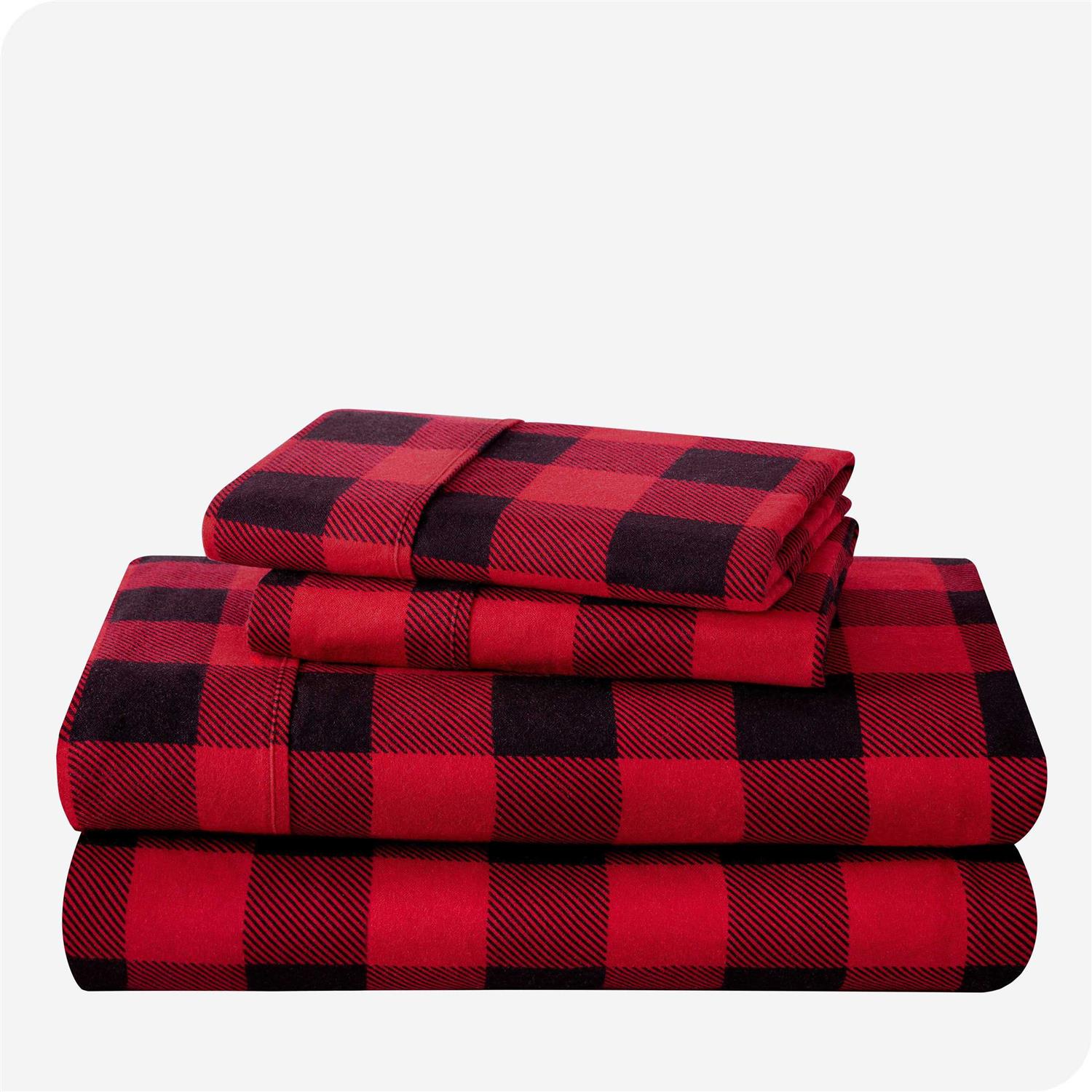 Bare Home Flannel Sheet Set 100% Cotton Soft