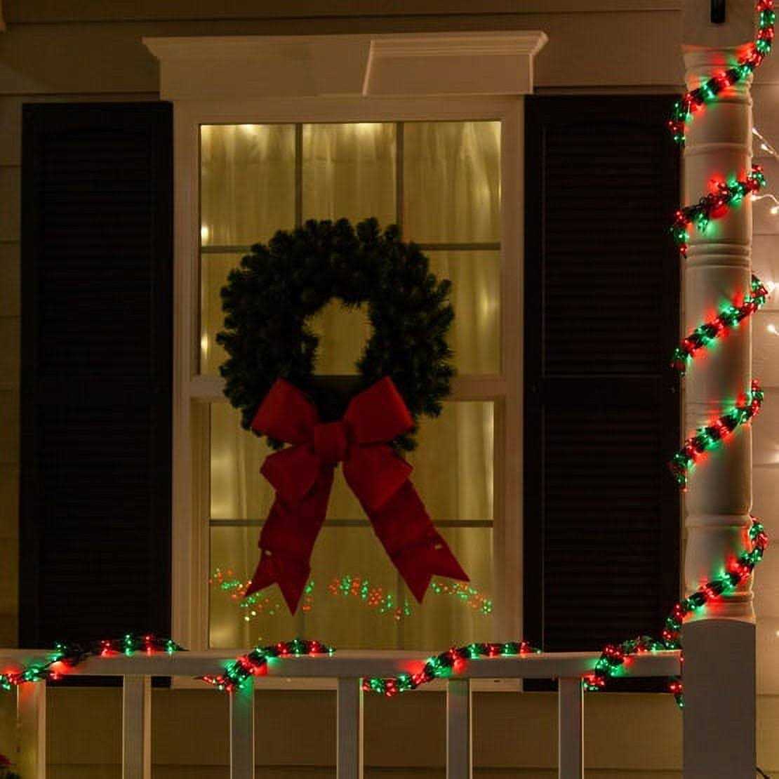 Wintergreen Lighting 9′ Garland Lights 300 Lamps