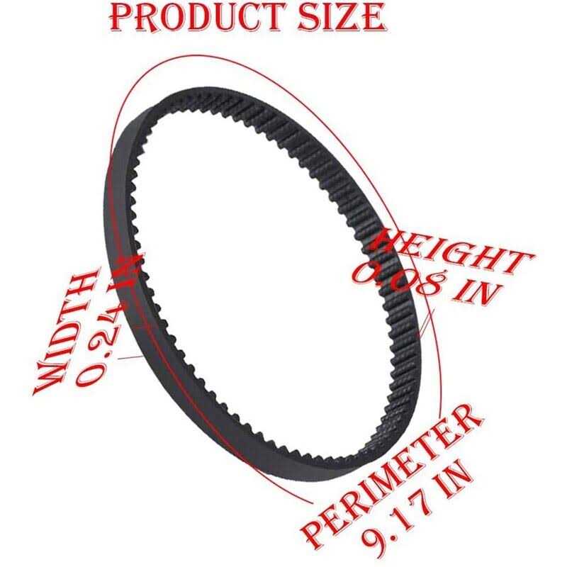 2 Pack Replacement Belts for Shark Nv501 Nv502 Nv503 Nv505