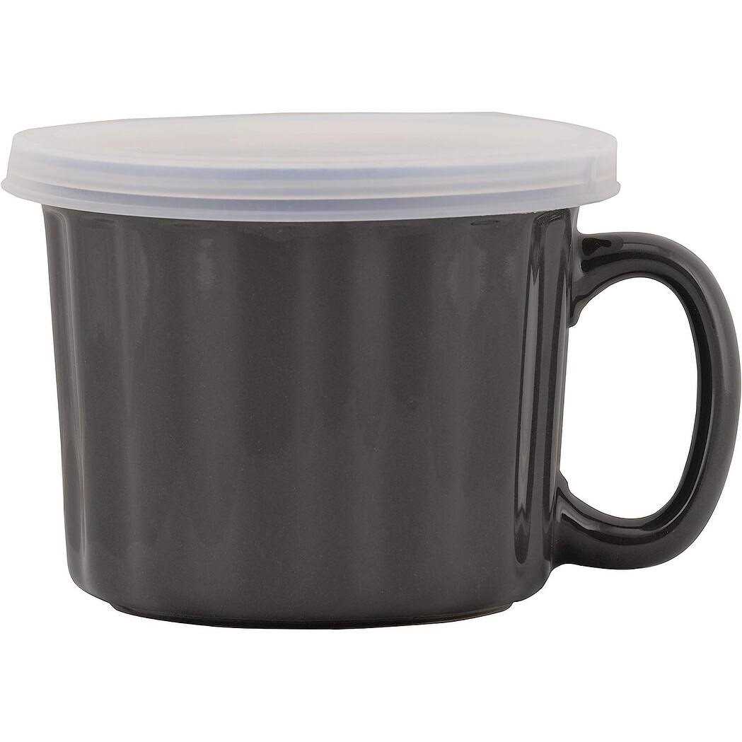 10 Strawberry Street 16oz Set of 4 Soup Mug with Lid