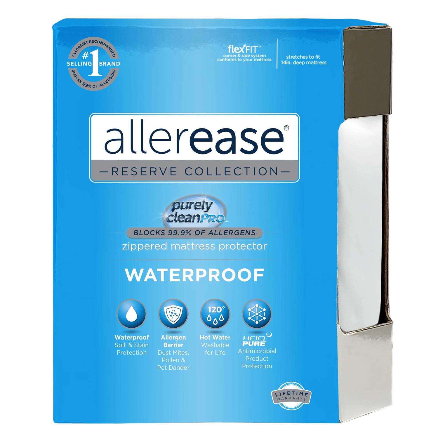 Allerease Allergy Waterproof Mattress Protector