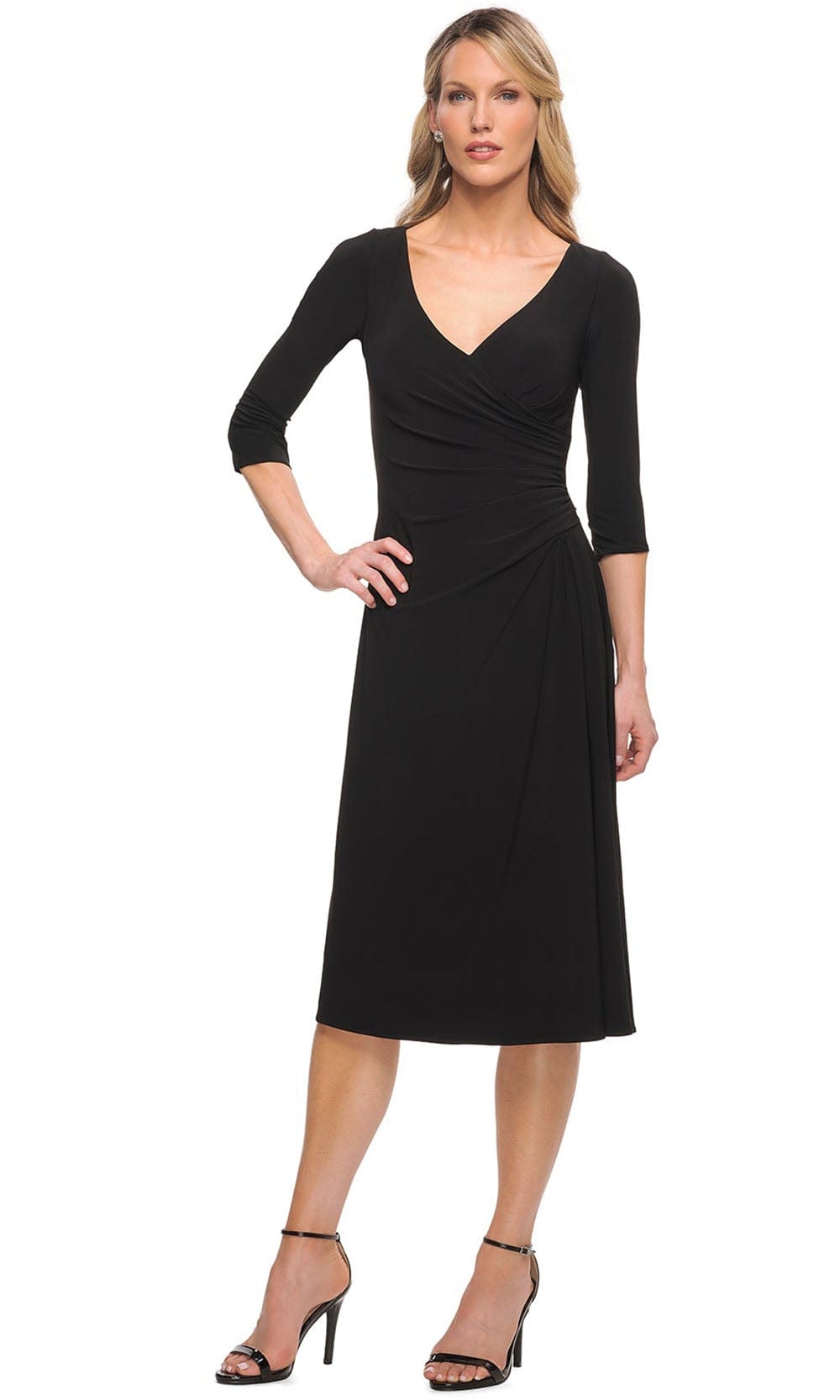 A-Line Knee-Length Dress