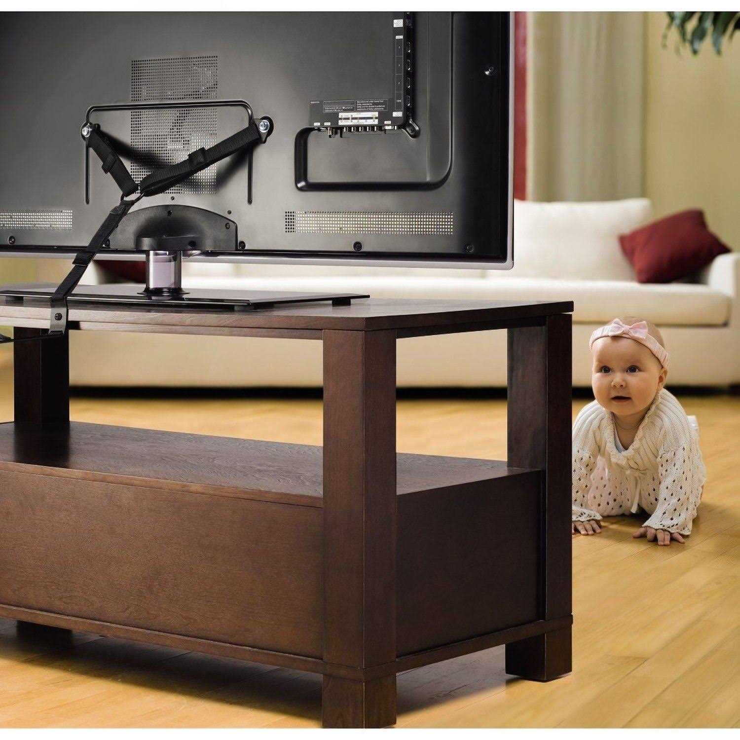 Sanus Antitip Strap for Most Flat-Panel TVs Up to 70