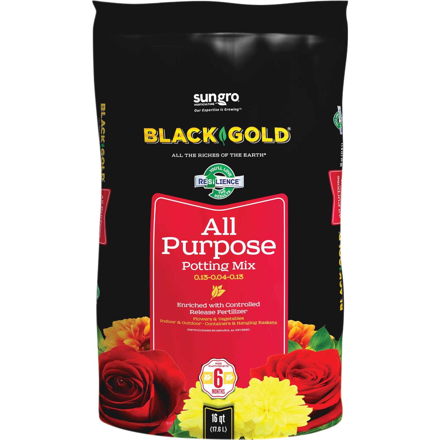 Black Gold All Purpose Potting Soil