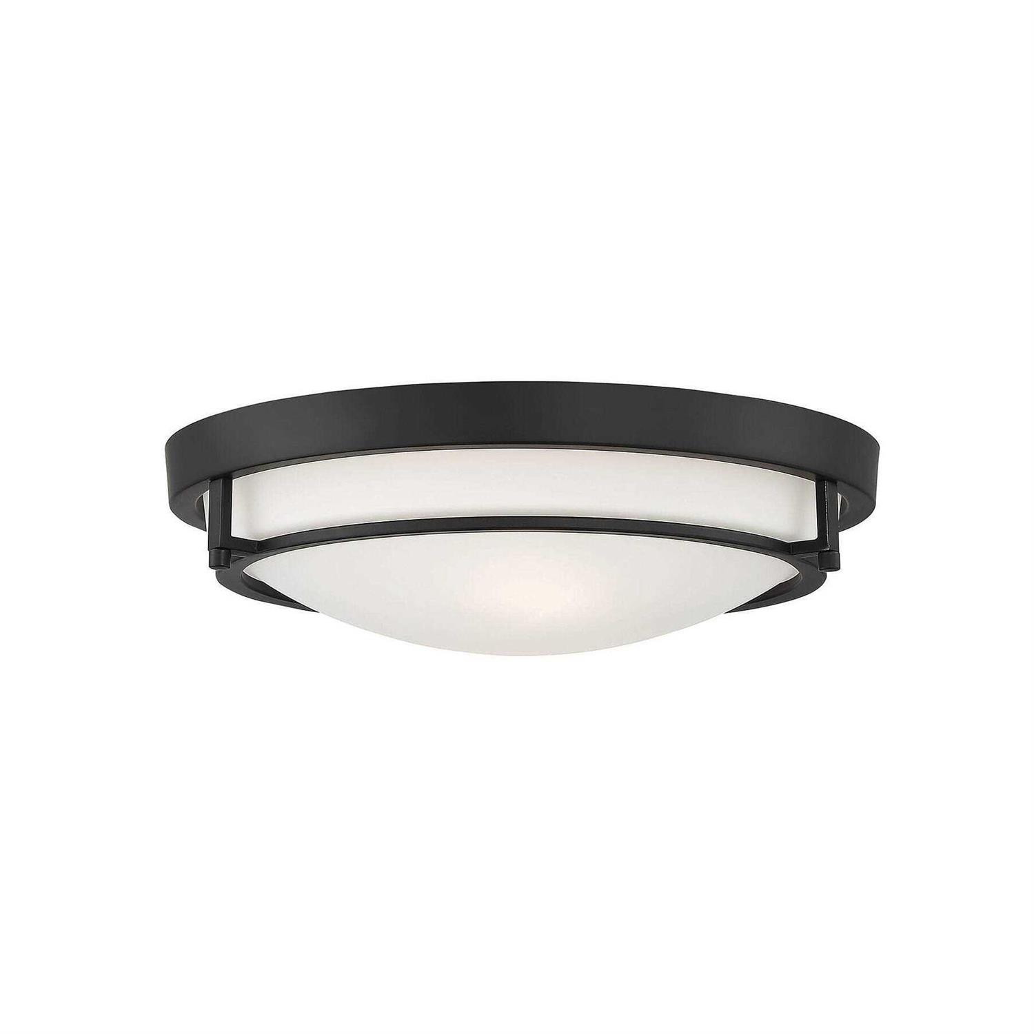 Trade Winds Lighting Slim Ceiling Light Nickel