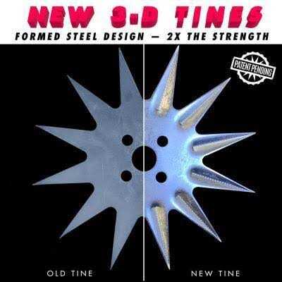 Brinly 40-in Spike Aerator with 3D Tines and Universal Hitch SA-401BH