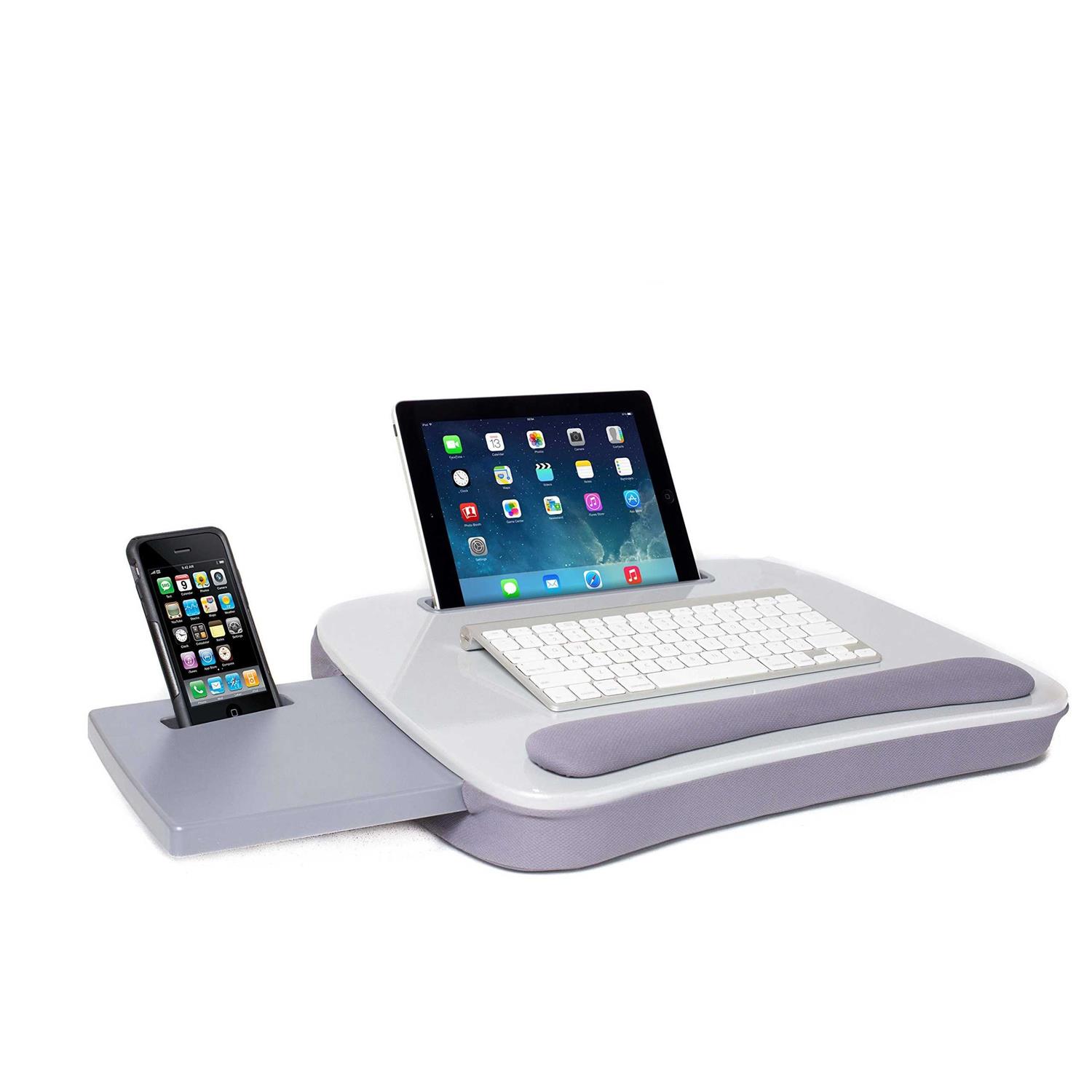 Sofia + Sam Multi Tasking Memory Foam Lap Desk with USB Light