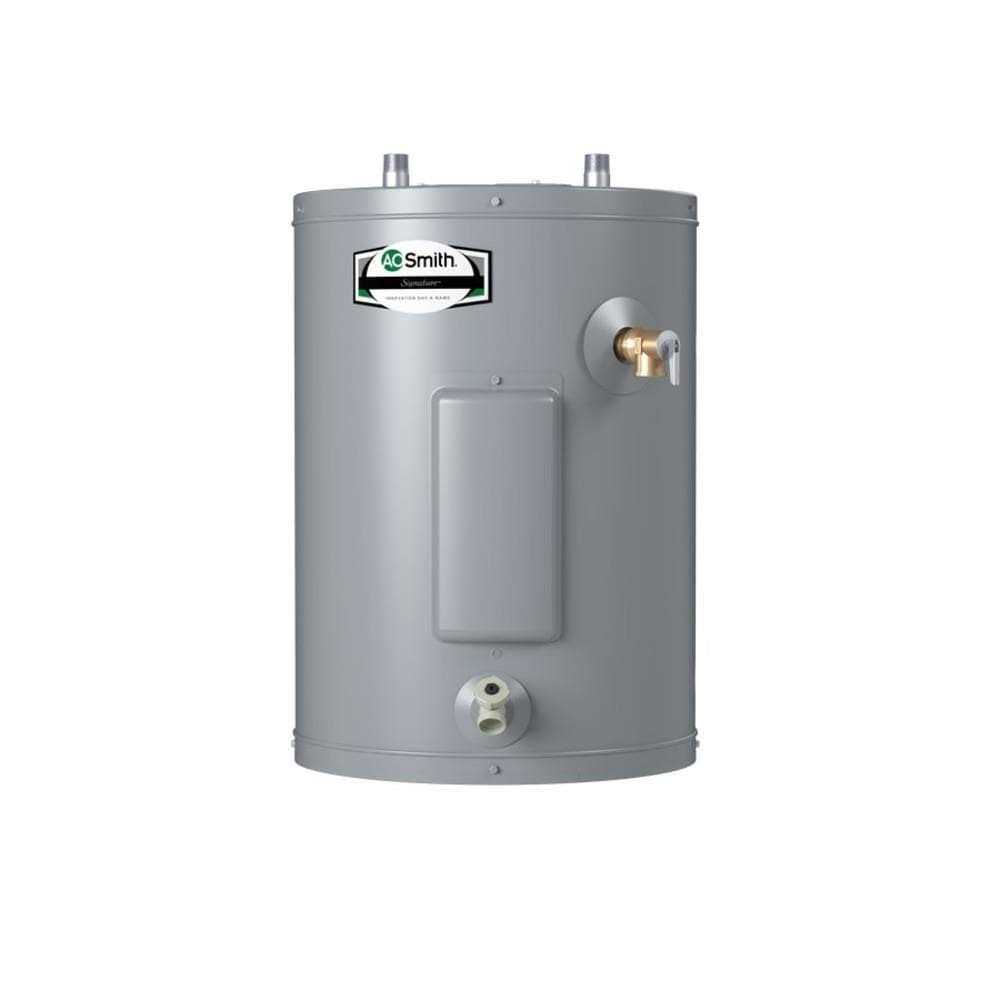 a.o. Smith Signature 100 19-Gallon Compact 6-year Limited Warranty 1500-Watt 1 Element Point Of Use Electric Water Heater E6-19C15SV