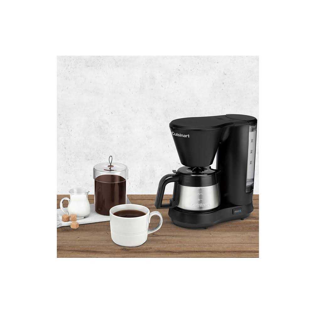 5-Cup Coffeemaker with Stainless Steel Carafe Cuisinart
