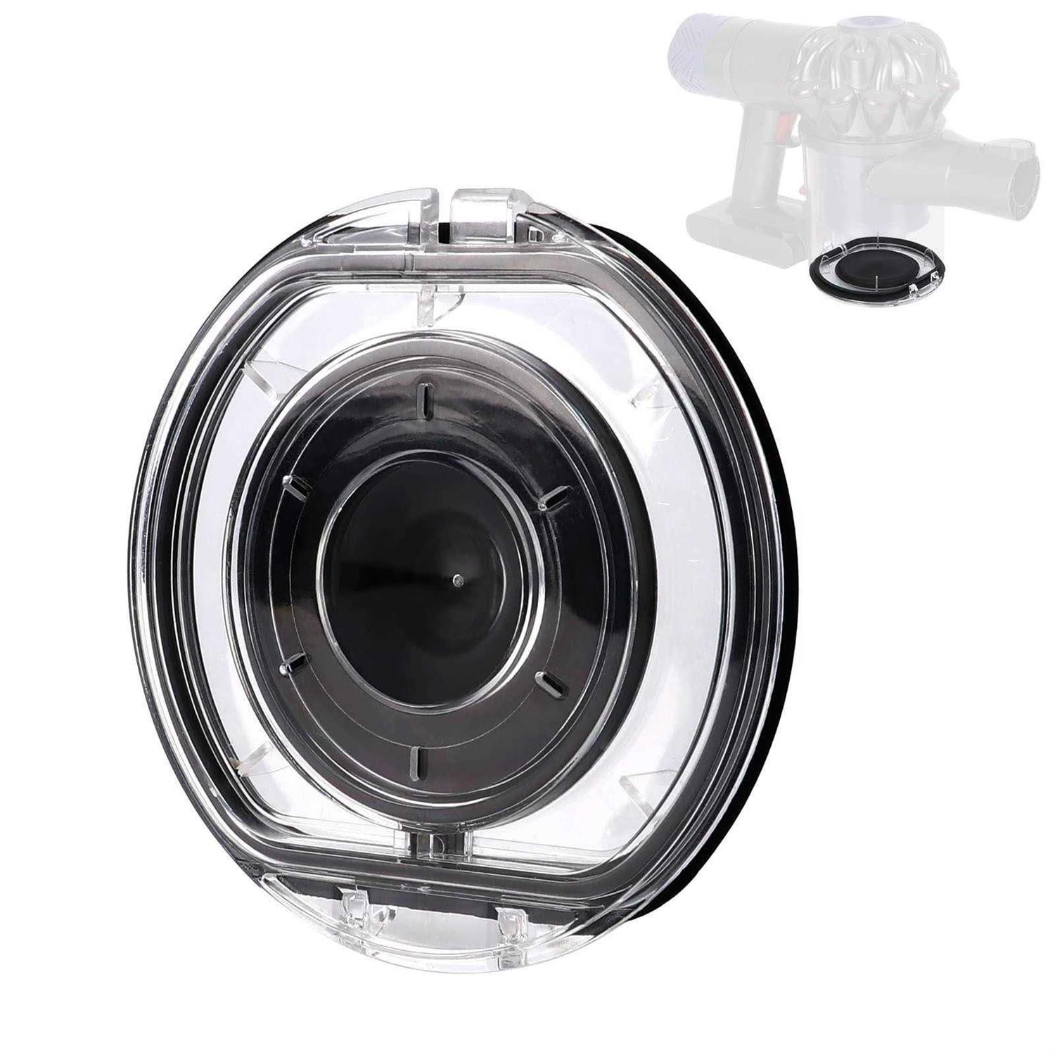 WYWY.Wide Dust Bin Lid Replacement for Dyson V6 Vacuum Cleaner dc58 dc59 dc62 dc72 dc74 Bin