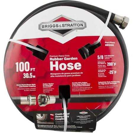 Briggs & Stratton 8BS100 100′ Premium Rubber Hose