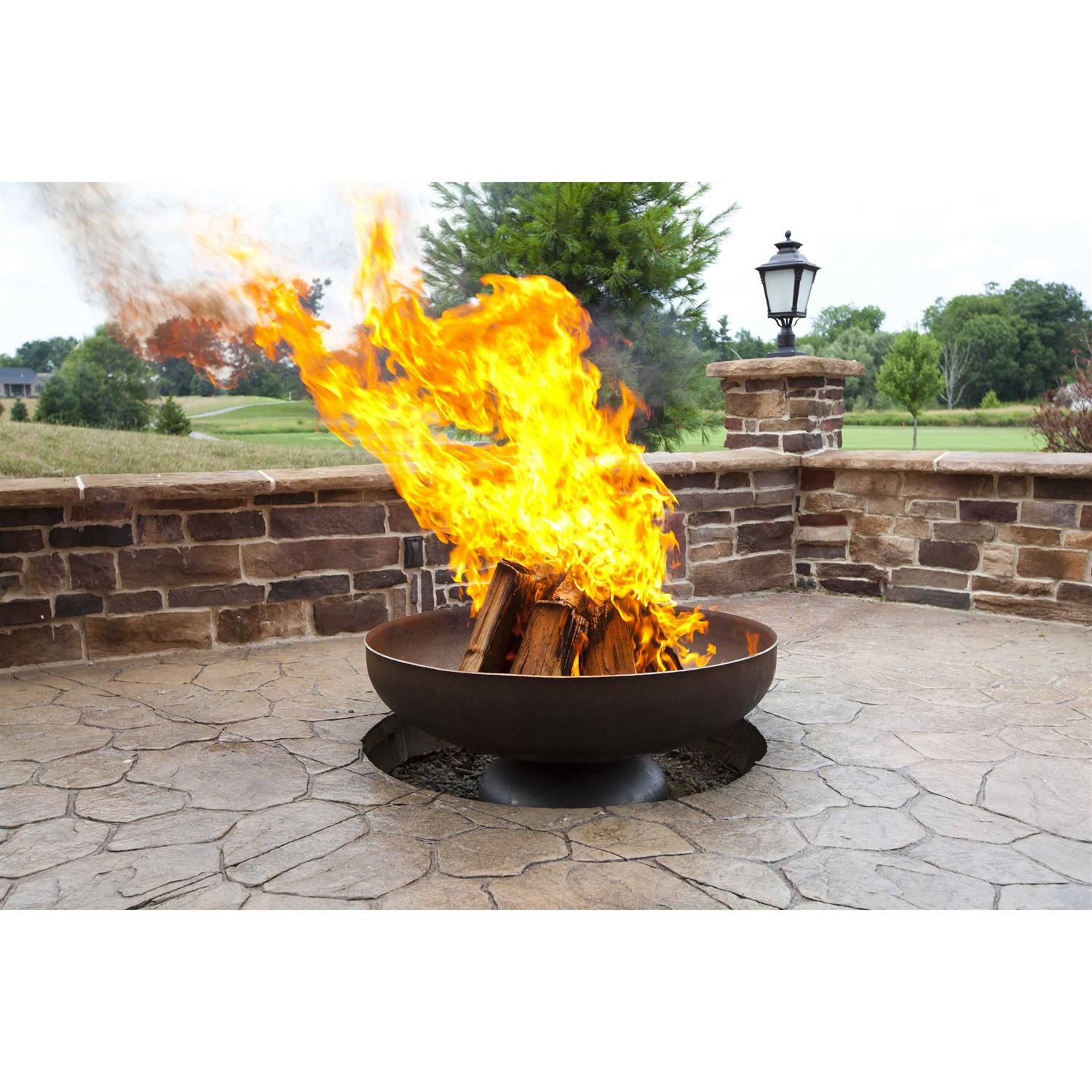 Ohio Flame Liberty Fire Pit with Hollow Base