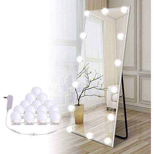 Brightown Vanity Lights for Mirror 14 Bulbs Dimmable Mirror Lights Stick On