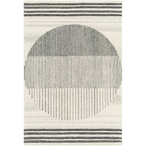 AllModern Uptown Geometric Hand Tufted Wool Area Rug Rug