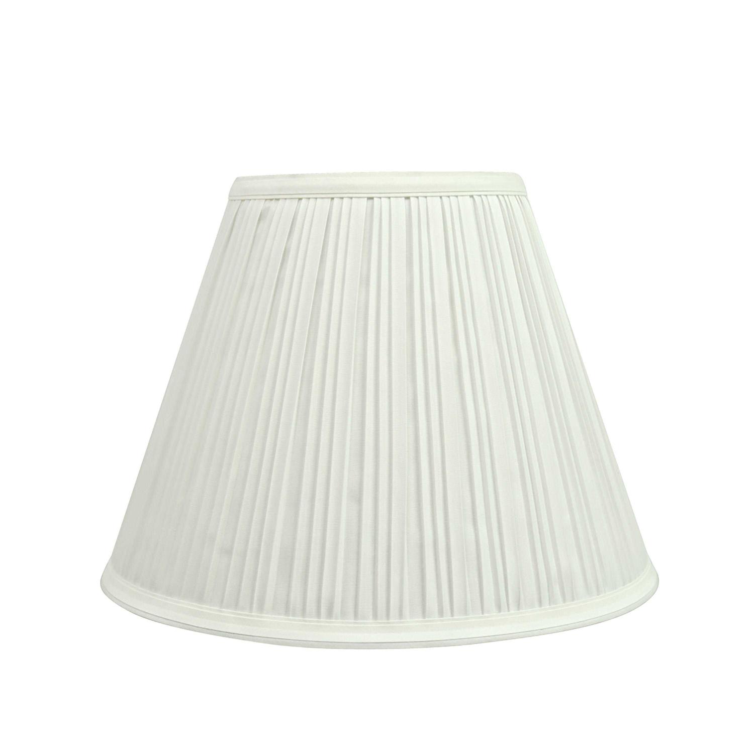Aspen Creative Transitional Pleated Empire Shape UNO Construction Lamp Shade