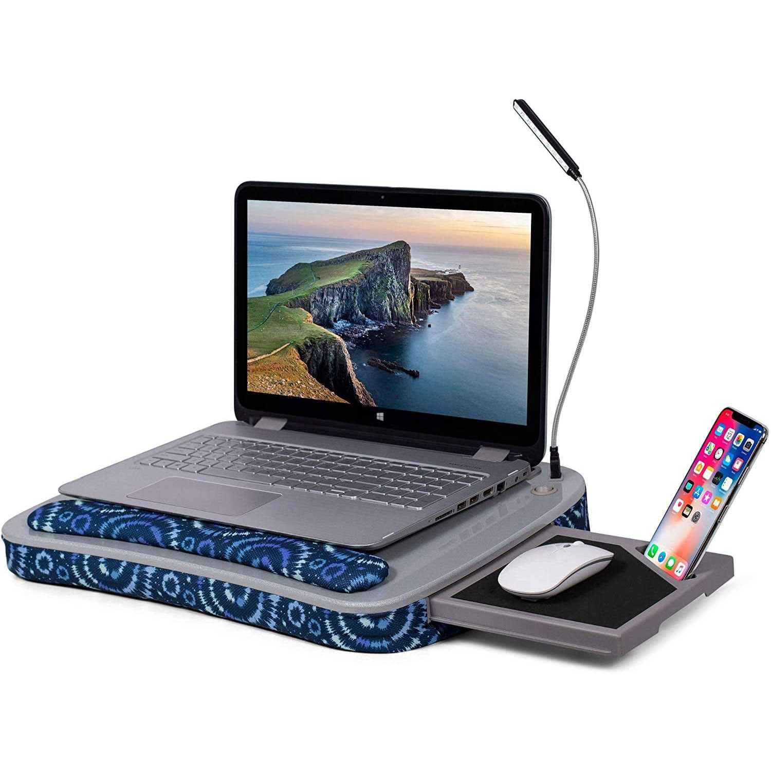 Sofia + Sam Multi-tasking Memory Foam Lap Desk Pattern