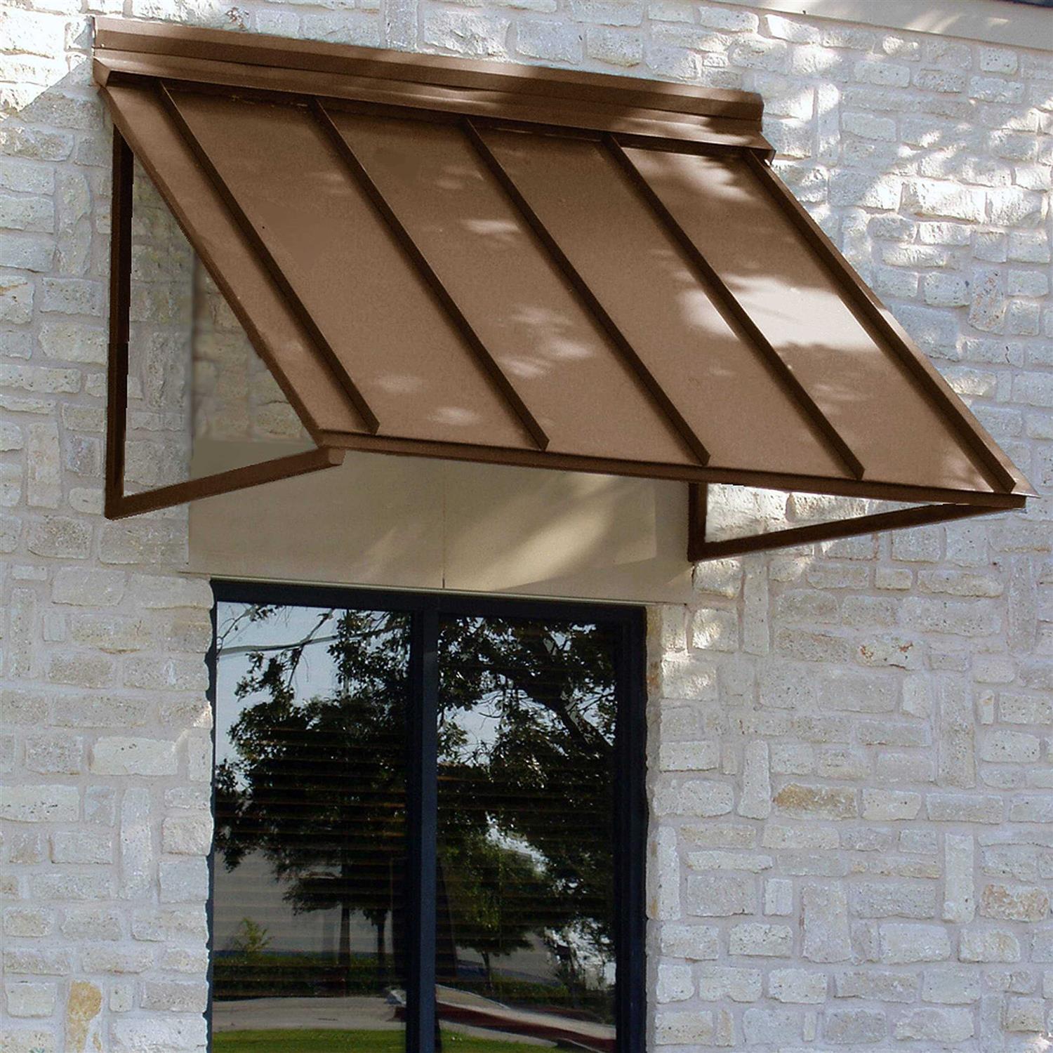 Awntech 8 ft. Houstonian Metal Standing Seam Awning