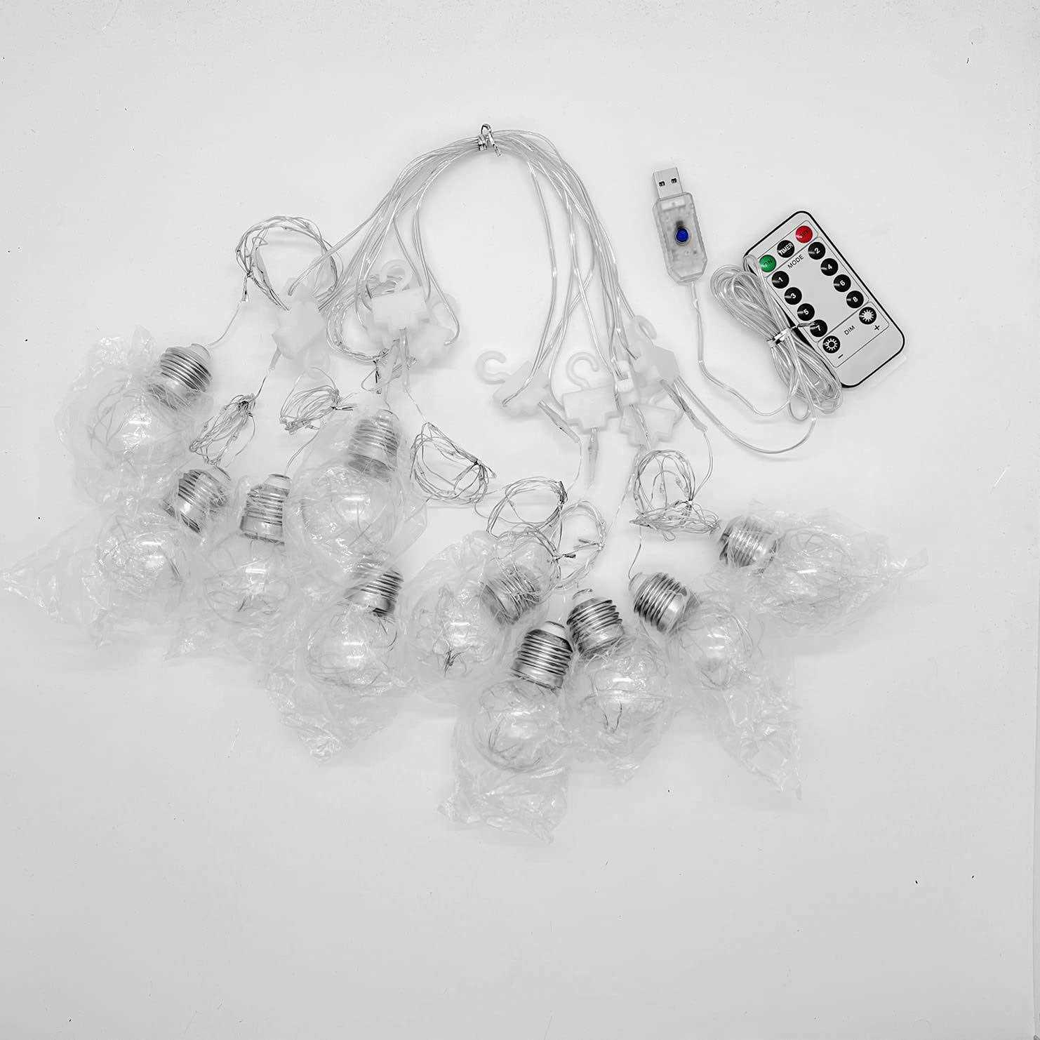 Yolight Wishing Ball Curtain Lights 200 LED Window Curtain Lights with Remote