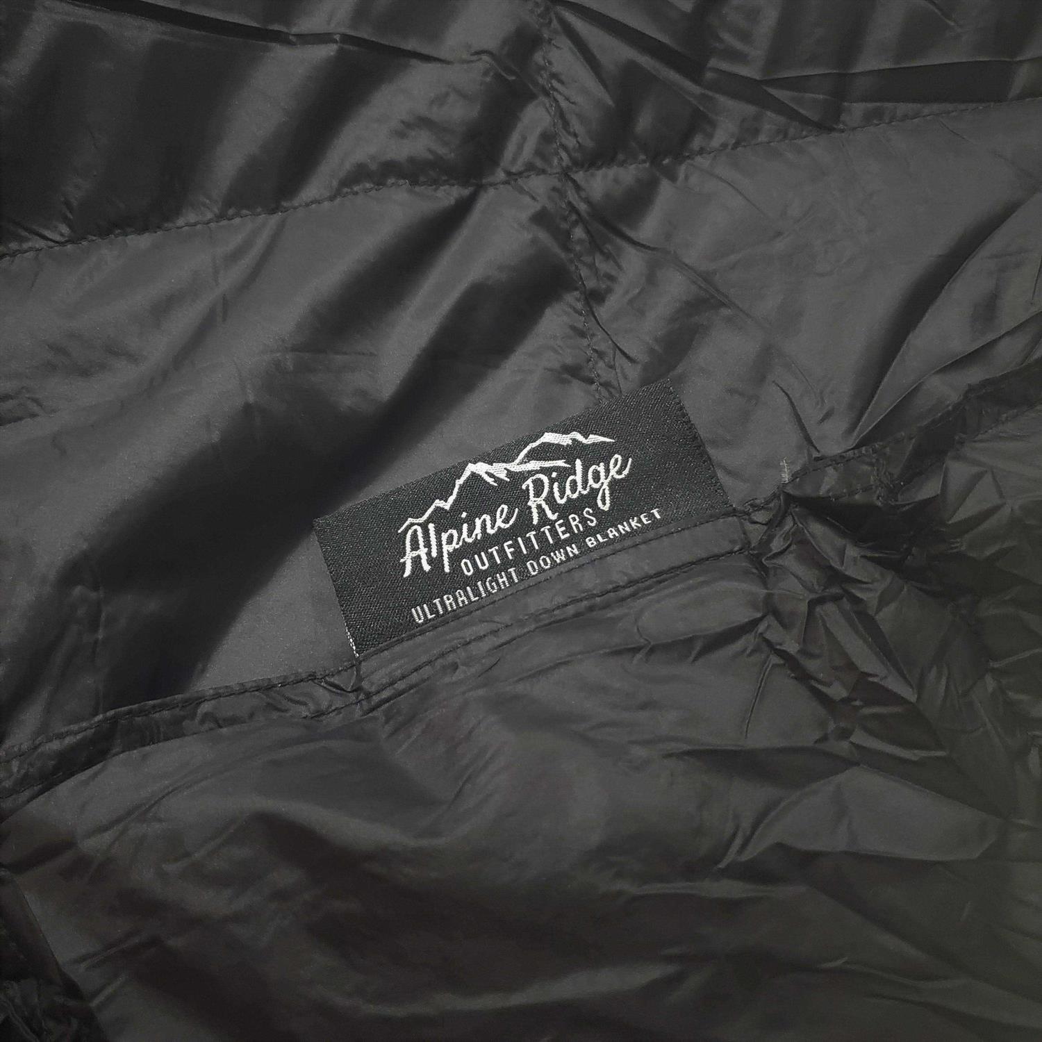 Alpine Ridge Outfitters Ultralight Down Camping Blanket