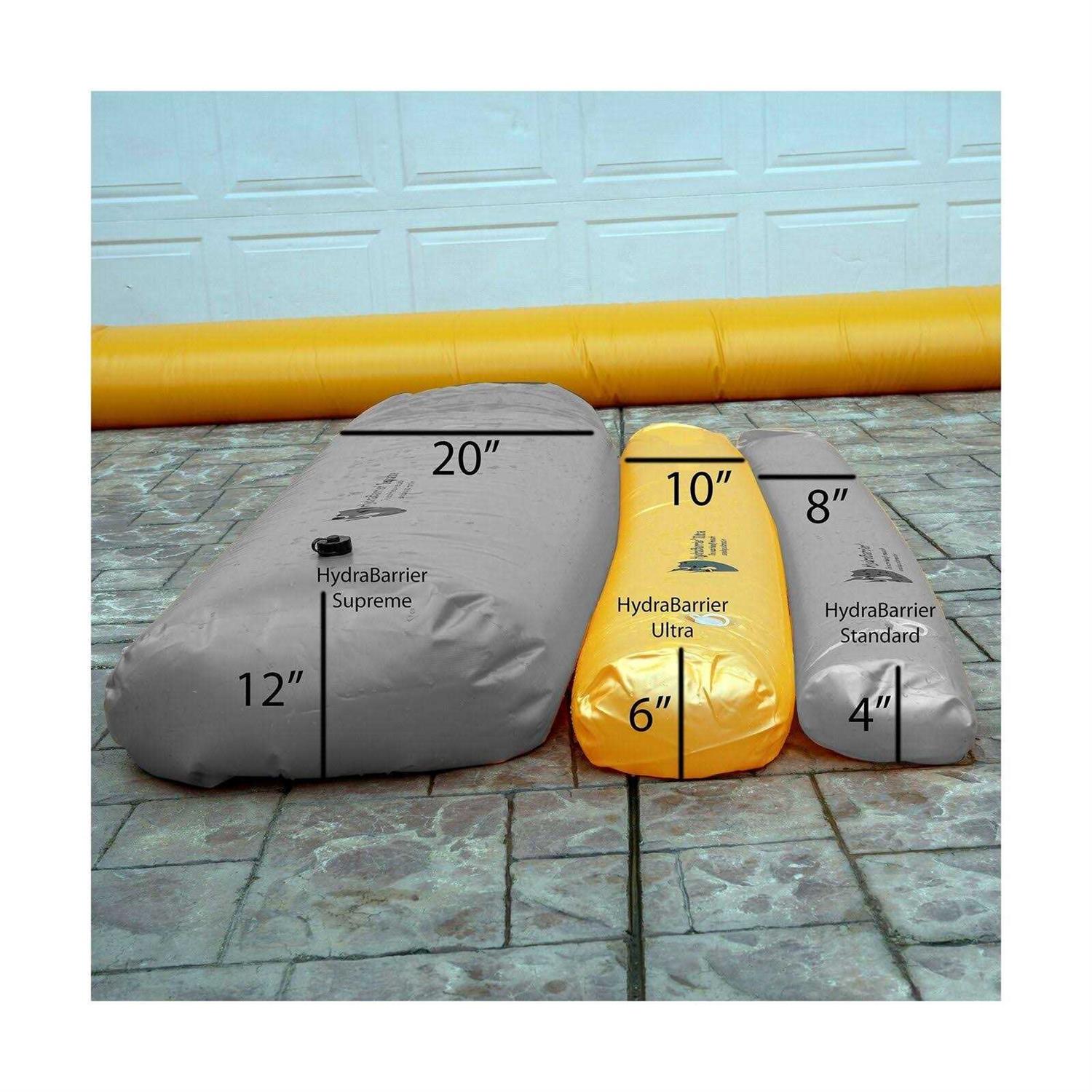 WATERSHED INNOVATION Hydra Barrier Ultra Length/ 6 inch Height-Best Sandbag Alternative