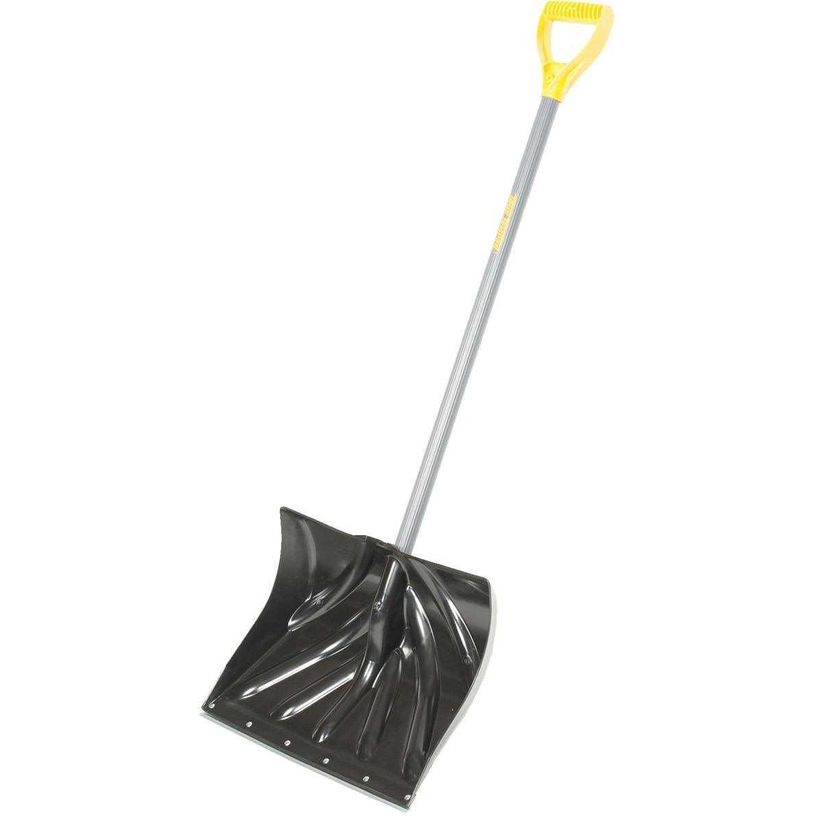 True Temper 18 in. Poly Snow Shovel 1627200