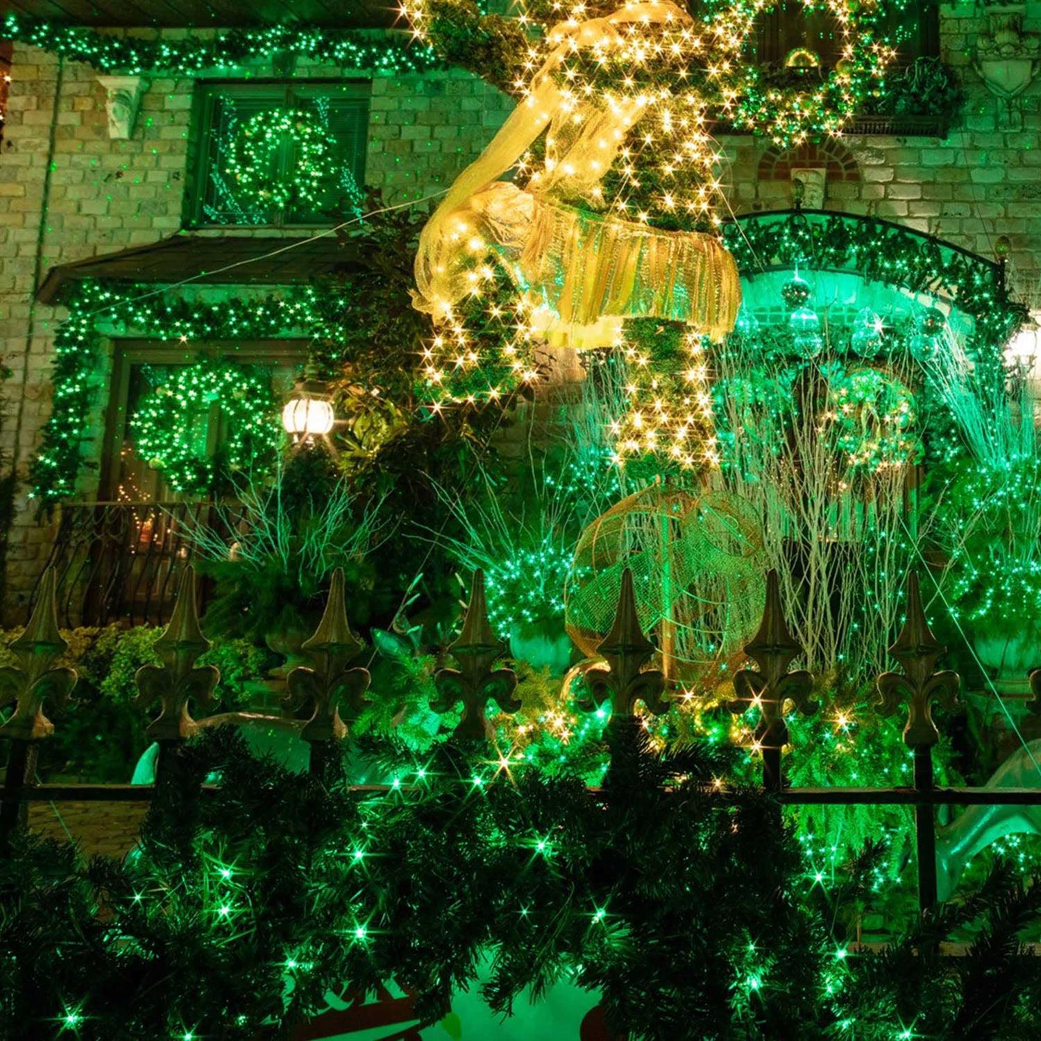 TW SHINE Christmas Lights 20FT 100 Count Incandescent Christmas Mini String Lights