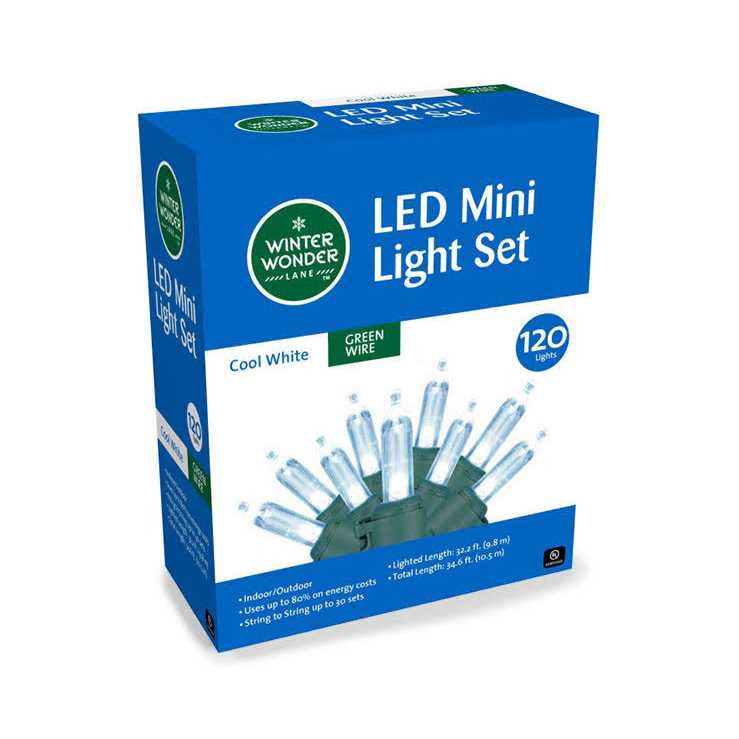 Winter Wonder Lane LED Mini Light Set