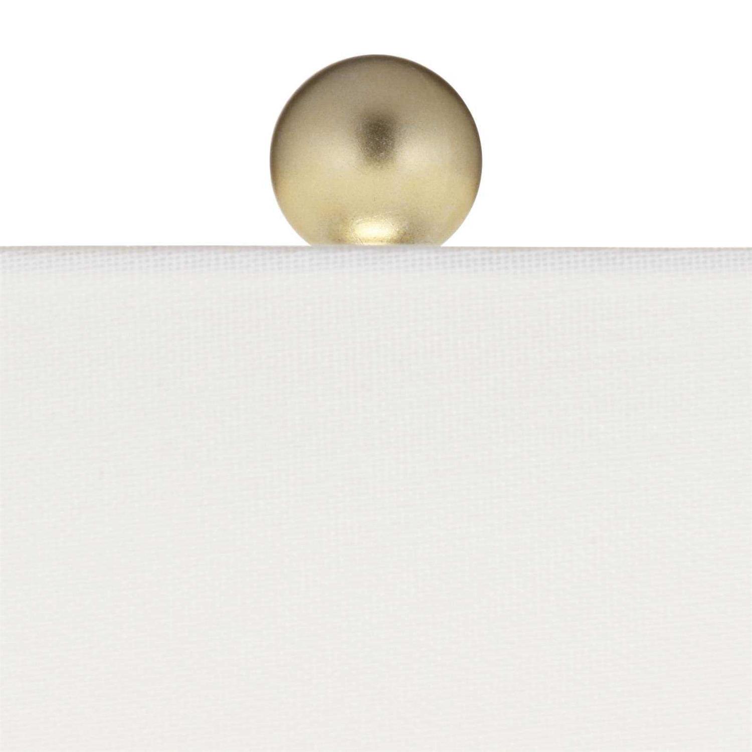 360 Lighting Gilson 24 1/2 High Modern Table Lamps Set of 2 Ceramic White Shade Living Room Bedroom Bedside