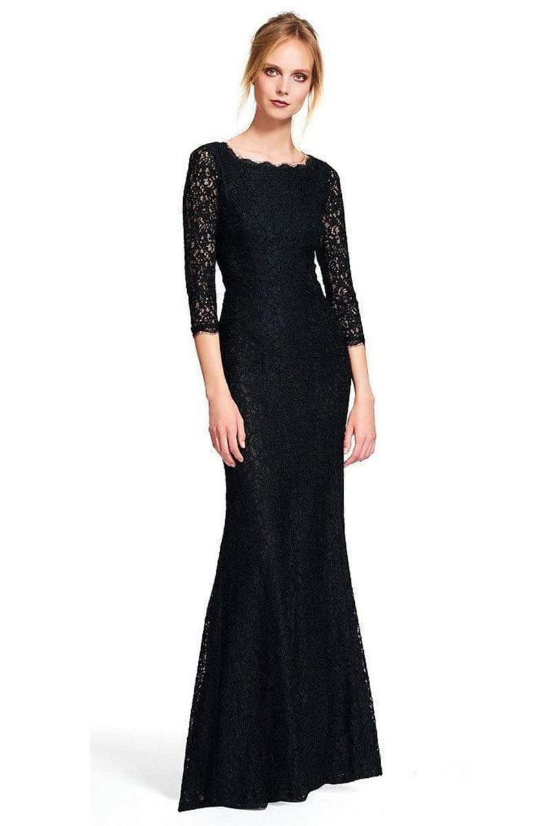 Long Sleeves Lace Long Dress 91879130