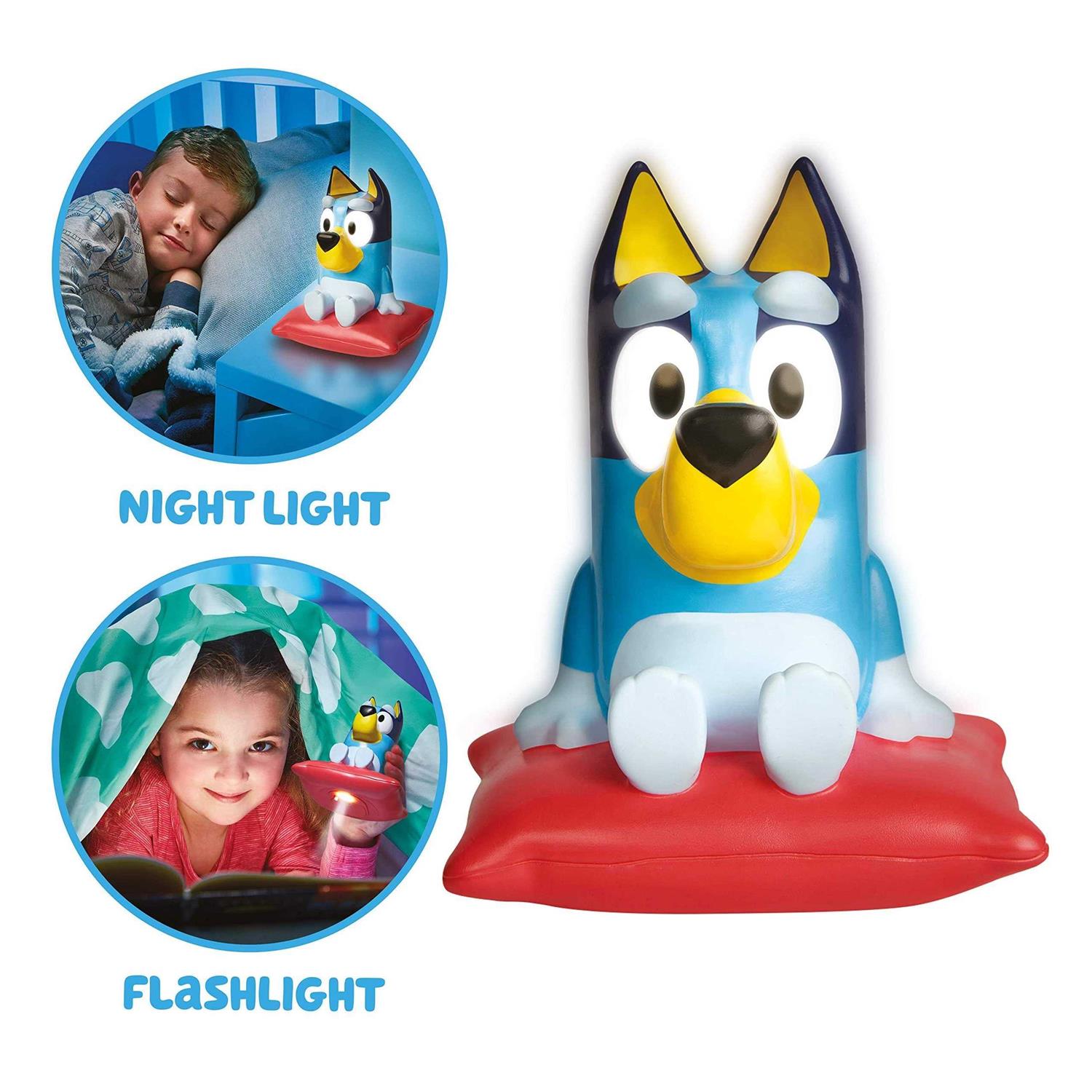 Bluey 2 in 1 Night Light & Flashlight Led
