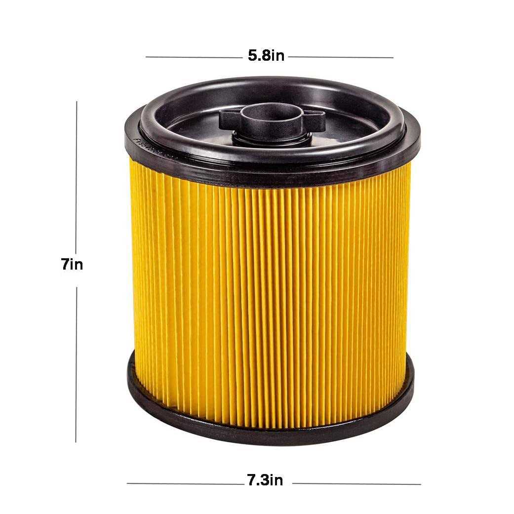 2 Pack Replacement Filter Compatible with Vacmaster Shop Vac 5 to 20 Gallon