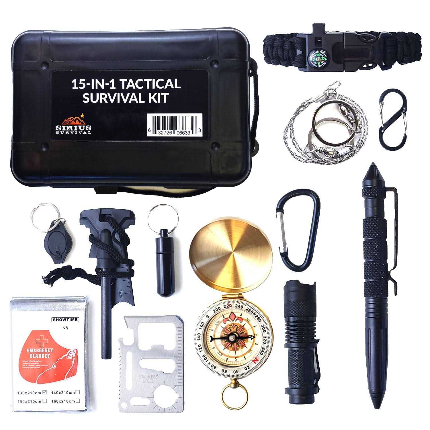 Person Emergency Kit / Survival Backpack for 72 Hours