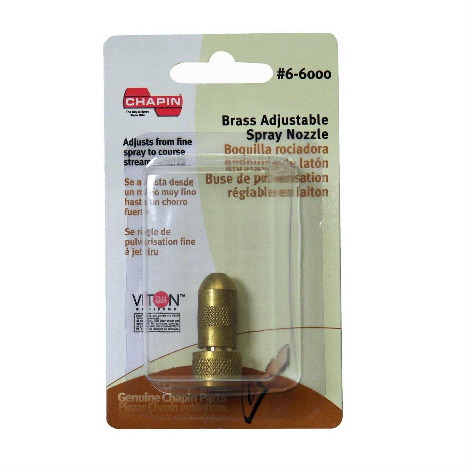Chapin Brass Adjustable Cone Nozzle 6-6000