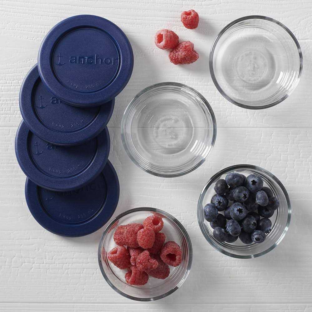 Anchor Hocking Glass Food Storage Containers with Lids