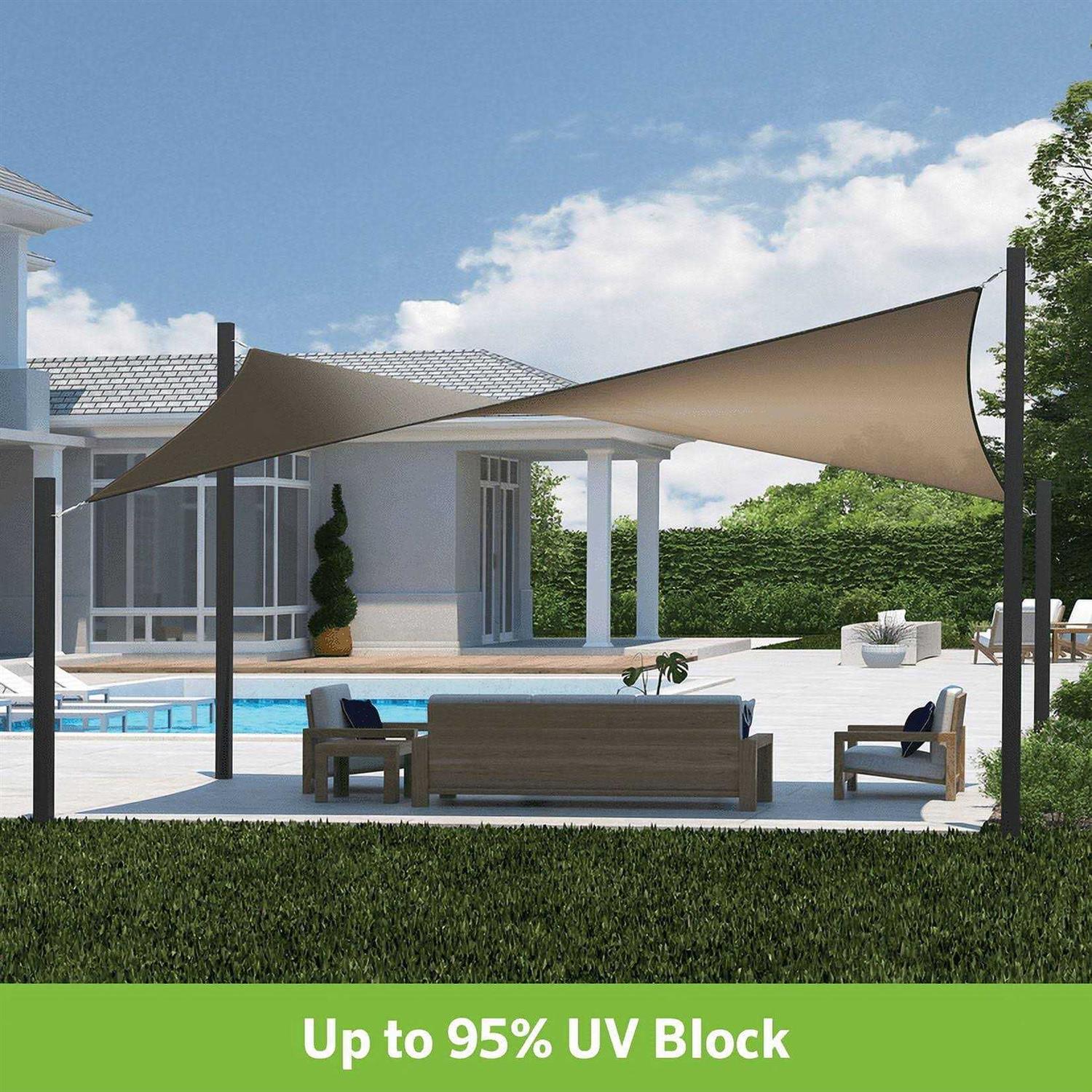 Coolaroo Dual Shade Sail Kit