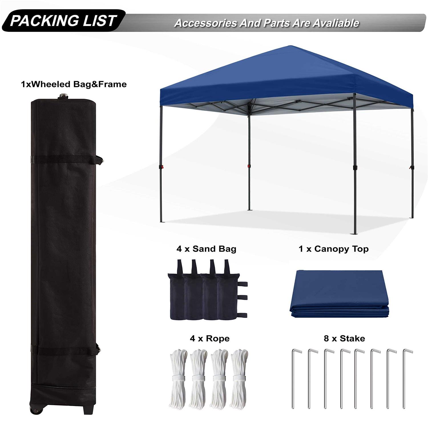 ABCCANOPY Easy Pop up Outdoor Canopy Tent