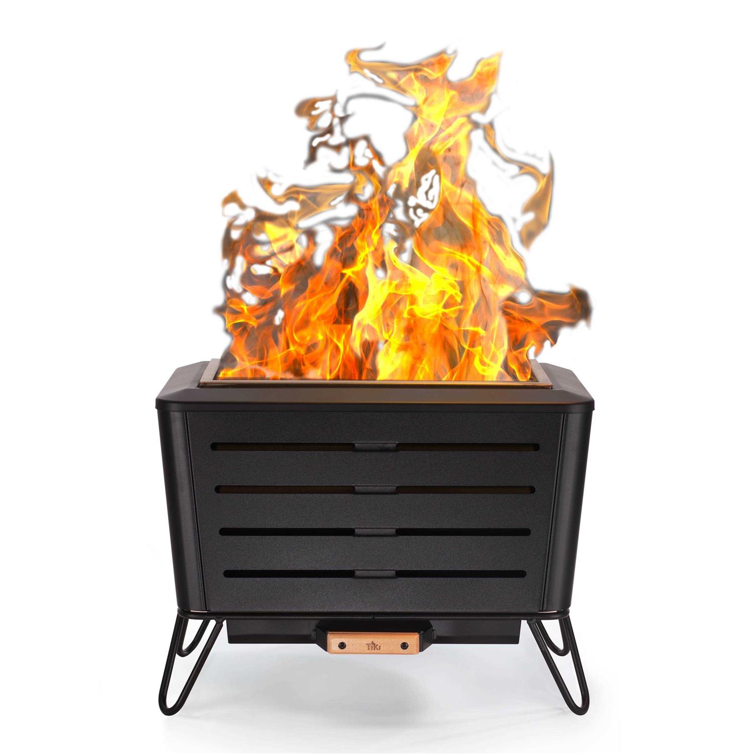 TIKI 21.5 in. Retreat Smokeless Fire Pit Metal
