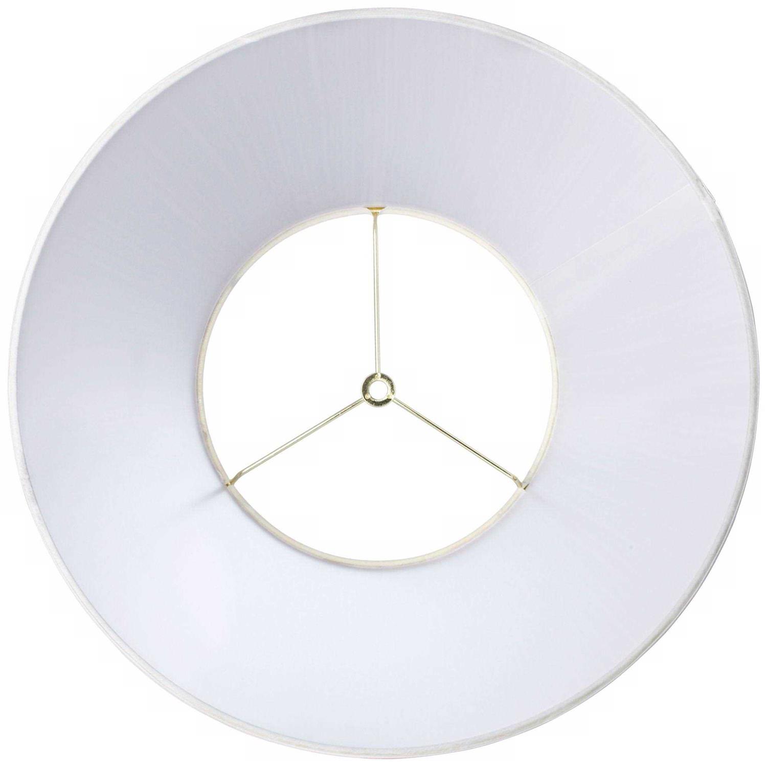 Brentwood Collection Empire Mushroom Pleated Lamp Top x Bottom x High Replacement