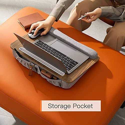Huanuo Lap Laptop Desk Portable Lap Desk With Pillow Cushion