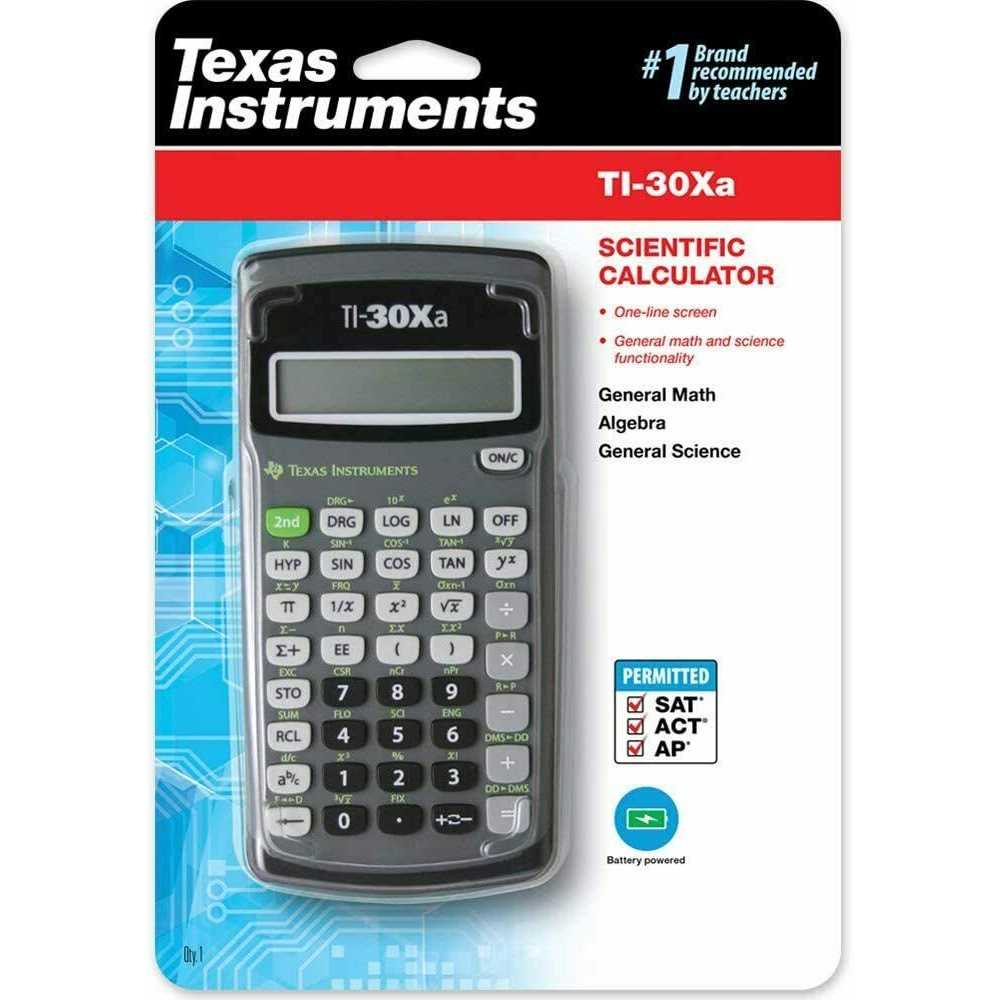 Texas Instruments TI-30Xa Scientific Calculator