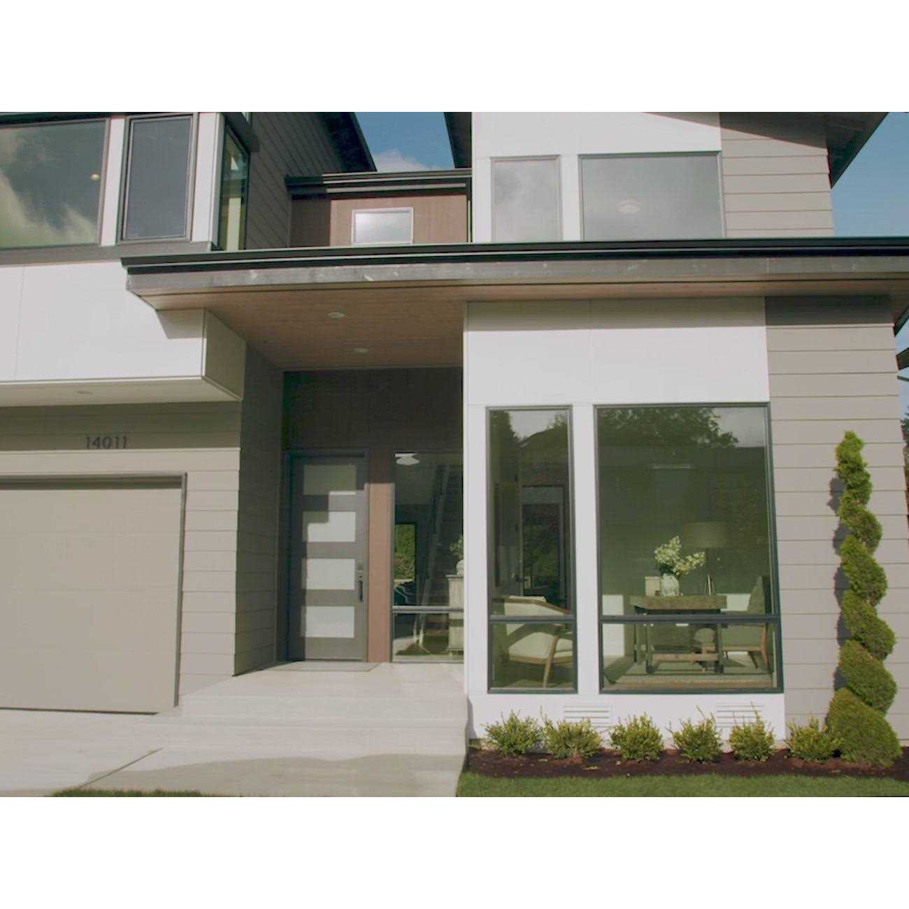 Aquor 1/2 in. NPT Inlet and 3/4 in. Hose Connector House Hydrant V2+ Modern Outdoor Wall Faucet